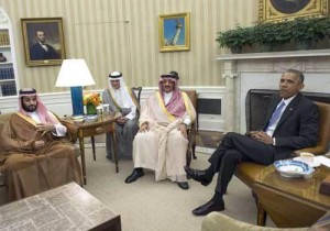 obama dan raja saudi